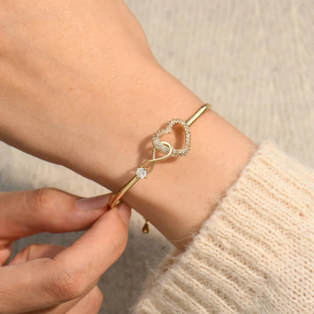 BRACCIALE CUORE INFINITO-Un Legame per Sempre